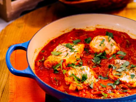 Baked Cod Shakshuka