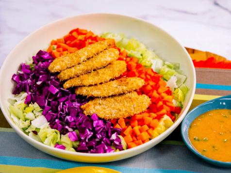 Oven-Fried Coconut Chicken with Mango Dipping Sauce