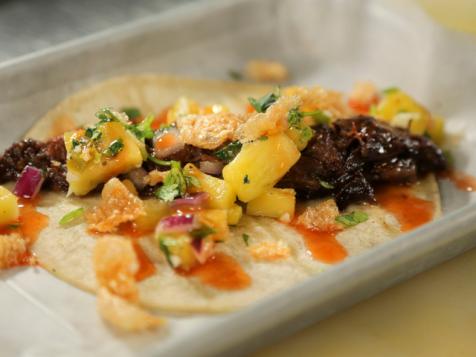 Braised Oxtail "Al Pastor" Taco