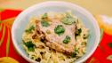 Sunny's Cumin-Rubbed Chicken Noodle Soup