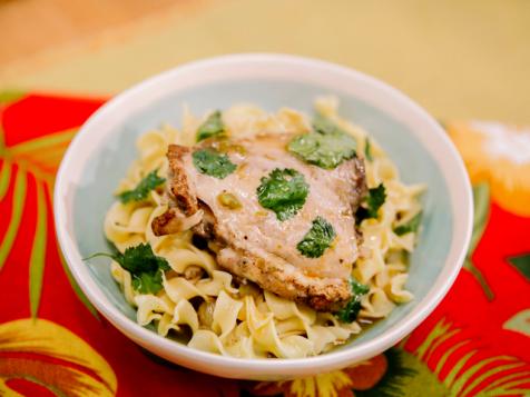 Sunny's Cumin-Rubbed Chicken Noodle Soup