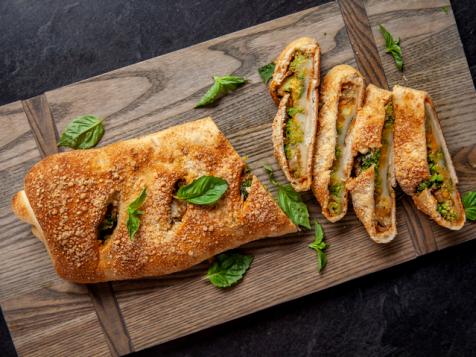 Broccoli Cheese Stromboli