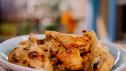 Chicken Legs with Spicy Peanut Sauce