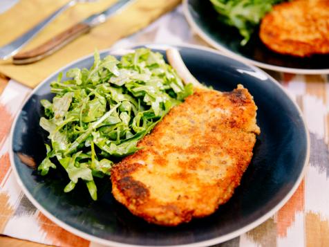 Shortbread-Crusted Pork Milanese