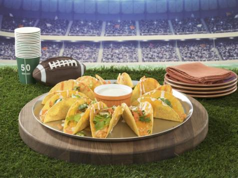 Buffalo Chicken Taco Ring
