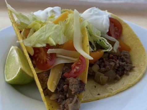 Spicy Ground Beef Tacos