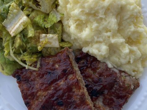 Sheet-Pan Glazed Meatloaf