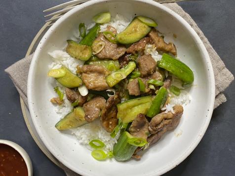 Pork and Cucumber Stir-Fry