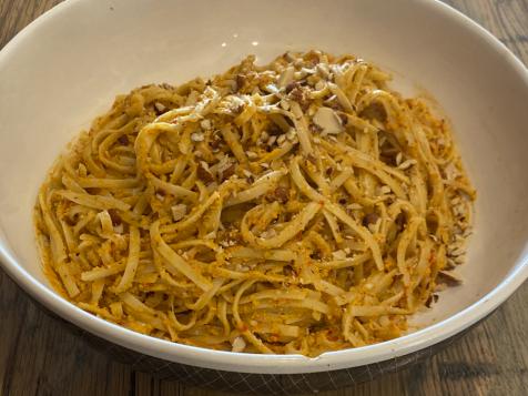 Pantry Pasta with Romesco