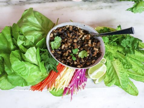 Miso Mushroom Lettuce Wraps