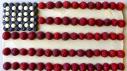 American Flag Cookie Cake