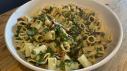 Pasta with Bacon and Leeks