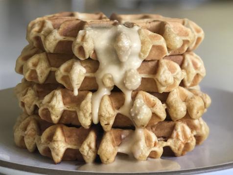 Carrot Cake Waffles