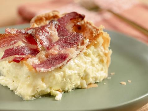 Bacon Lattice Breakfast Pie