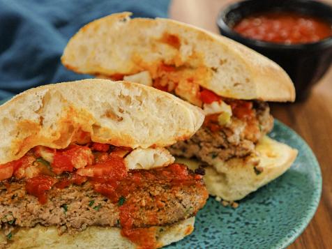 Fried Meatball Sandwiches