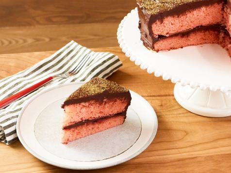 Pink Prosecco Cake