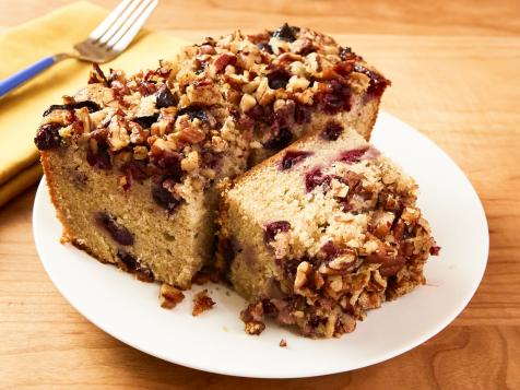 Blueberry Pecan Breakfast Cake