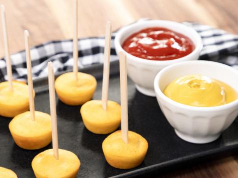 Corn Dog Muffin Bites