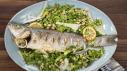 Roasted Whole Branzino