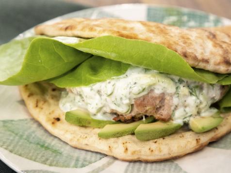 Turkey Burgers with Tzatziki