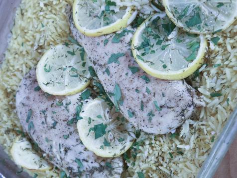 Greek Lemon Chicken and Orzo