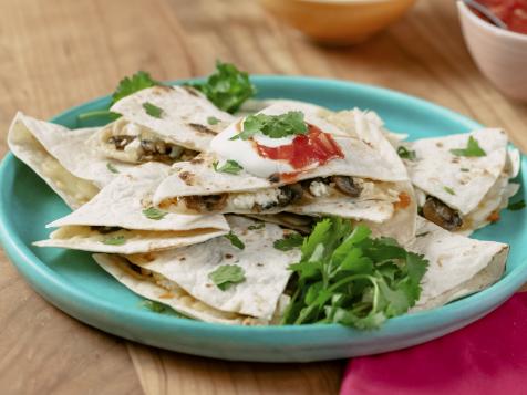 Mushroom Quesadillas