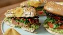 California BLT Egg In a Hole