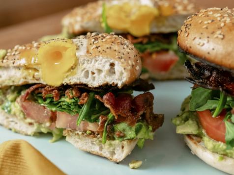 California BLT Egg In a Hole
