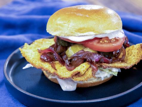Burgers with Cheese Skirts