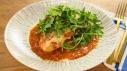 Warm Chicken Parmesan Salad