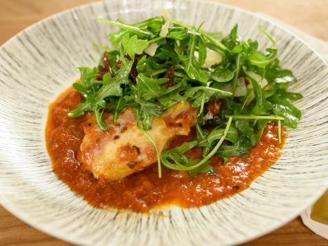 Warm Chicken Parmesan Salad