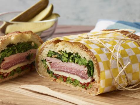 Broccoli Rabe Pressed Hero