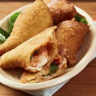 Panzerotti, as seen on Food Network Kitchen Live.