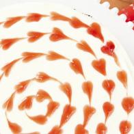 MIllion Heart Cheesecake, as seen on Food Network Kitchen Live.