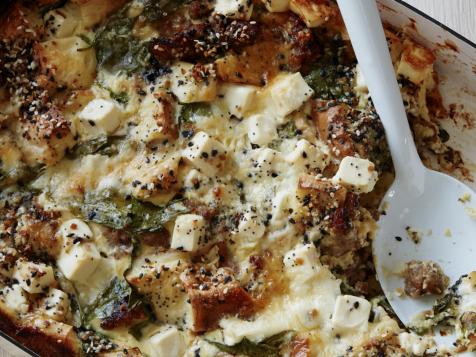 Bagel Breakfast Casserole