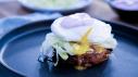 Crab Cakes with Poached Eggs
