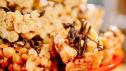 Peanut Butter and Chocolate Cereal Treats