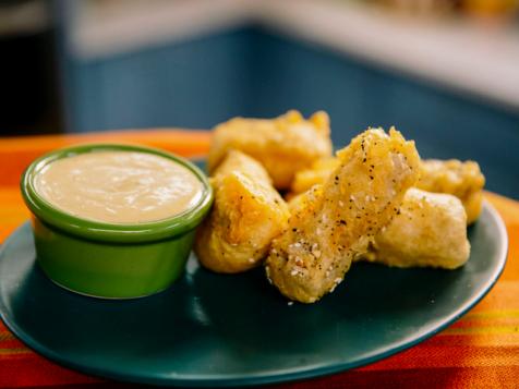Sunny's Fried Tuna Sticks with Wasabi Mayo Sauce