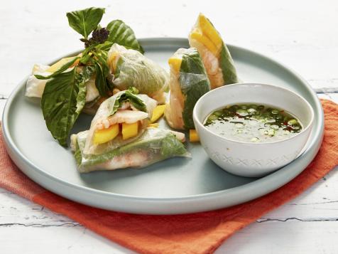 Shrimp and Mango Summer Rolls