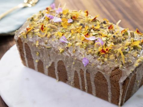 Avocado-Pistachio Pound Cake