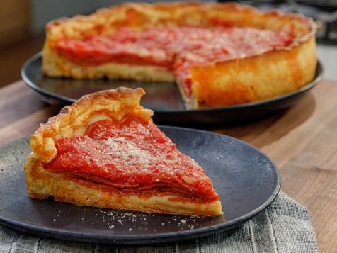Chicago-Style Deep-Dish Pizza
