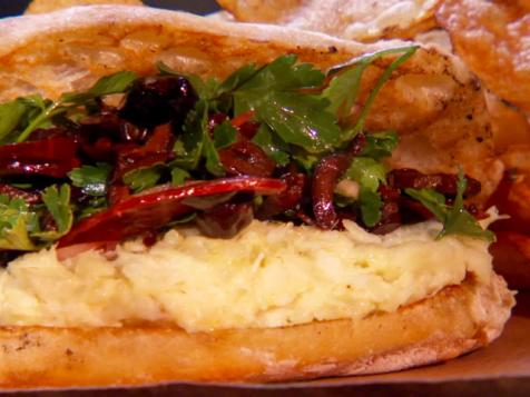 Salt Cod Sandwich