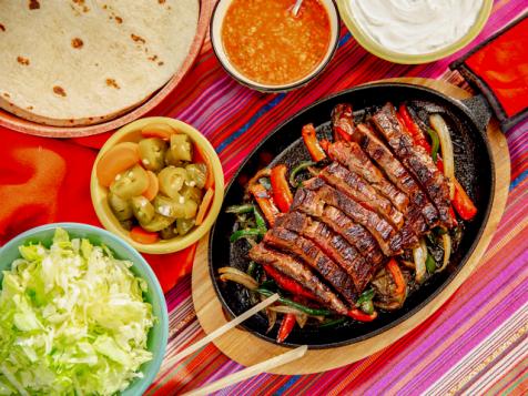 Jeff Mauro's Skirt Steak Fajitas