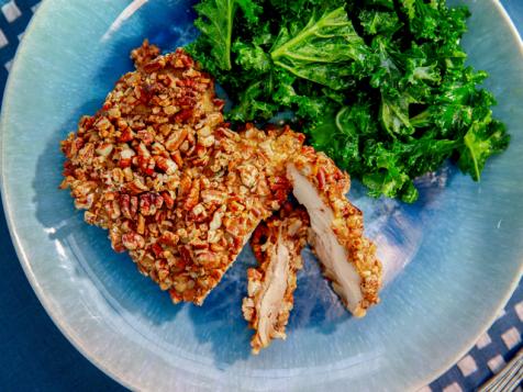 Spicy Pecan Crusted Chicken