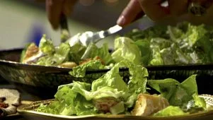 Salad With Ranch and Croutons