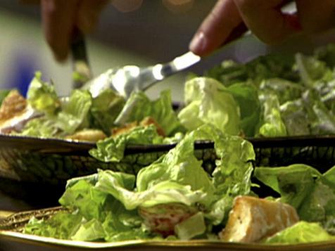 Salad With Ranch and Croutons