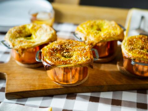 Spiced Chicken Pot Pies