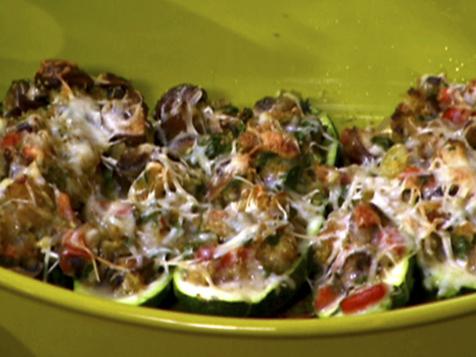 Stuffed Young Zucchini