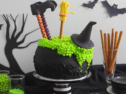 Witch Cauldron Cake