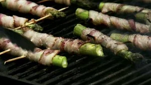 Pat's Bacon-Wrapped Asparagus